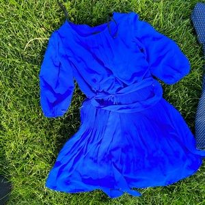 IZ byer girl size 7 blue